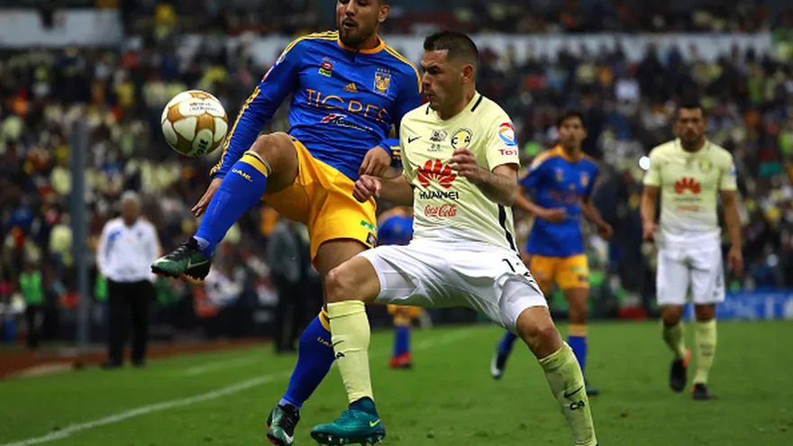 Tigres y América empataron a un gol por bando en el partido de ida