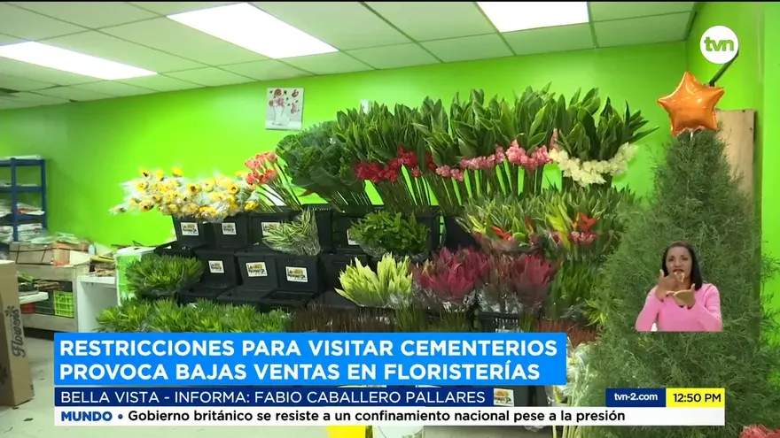El negocio de las floristerías afectado por la pandemia