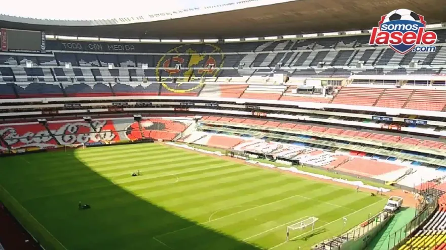 Exclusivo, TV Max reconoce el estadio Azteca