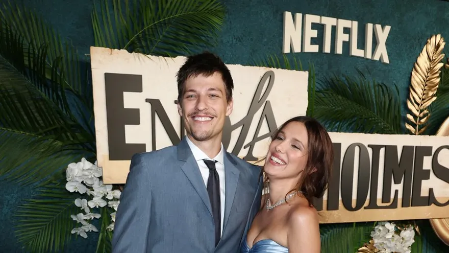 Milly Bobby Brown y su esposo Jake Bongiovi.