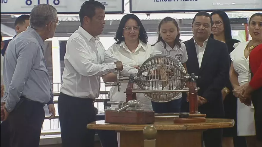 Sorteo de la Lotería Nacional del miércoles 6 de agosto de 2025.