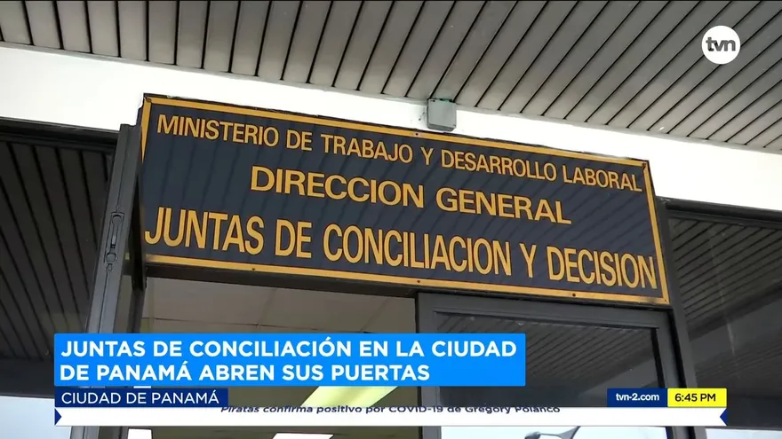 Juntas de conciliación en la ciudad de Panamá abren sus puertas