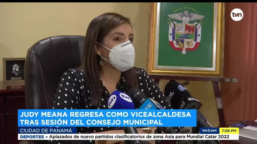 Consejo Municipal de Panamá aprueba reintegro de Judy Meana a la vicealcaldía