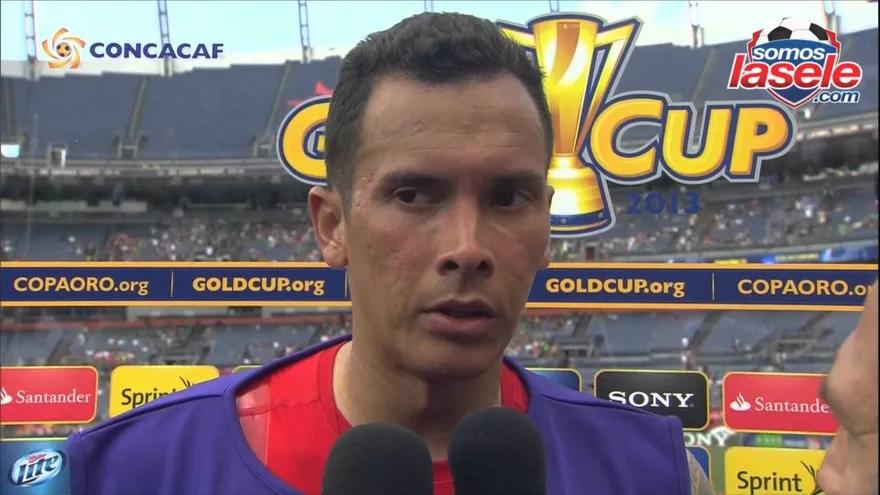 Entrevista con Blas Pérez luego de empatar a cero contra Canadá Copa Oro 2013
