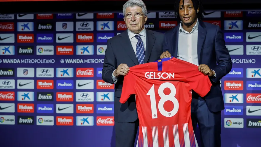 Gelson Martins quiere "triunfar" con el Atlético de Madrid