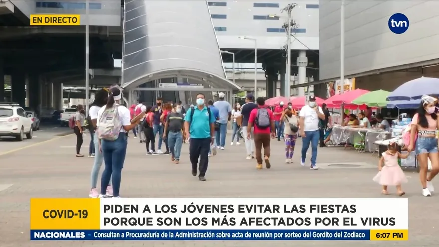 Autoridades de San Miguelito preocupados por casos de covid en jóvenes