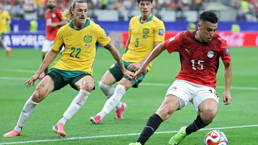 World Cup 2026 Round of 16: Egypt Leads Australia 1-0 at Halftime