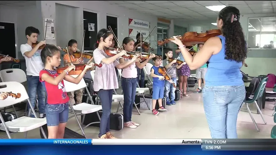 El sueño de crear una orquesta sinfónica  infantil