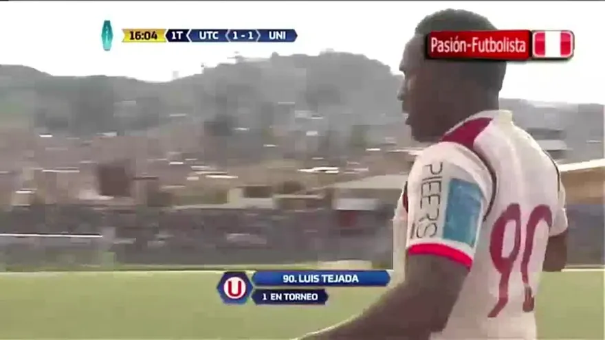 Luis Tejada anotó su primer gol con la camiseta de Universitario