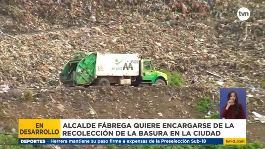 Fábrega, indica que puede hacer mejor trabajo de recolección de basura