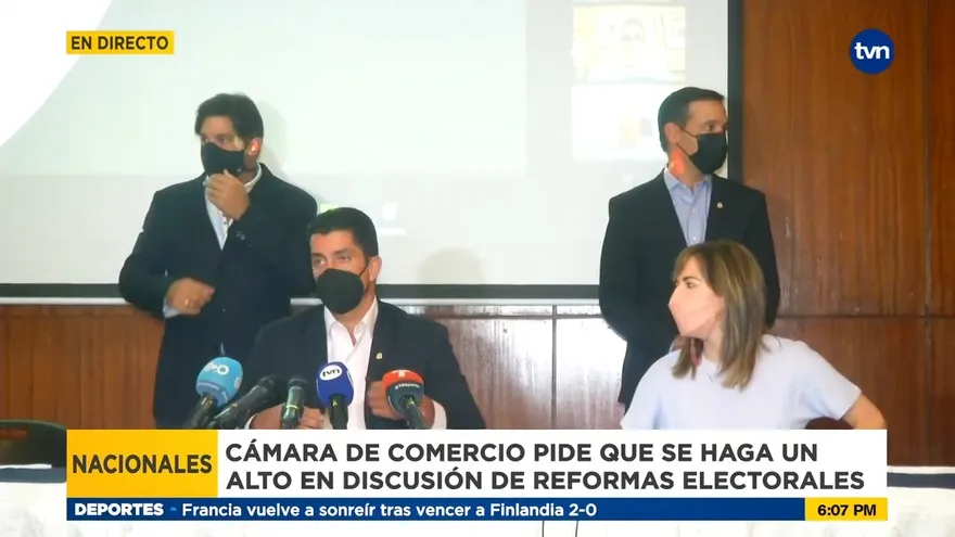 Cámara de Comercio pide alto en discusión de reformas electorales