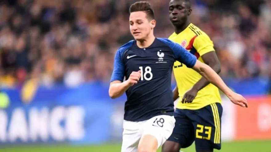 El francés Thauvin será baja por lesión ante Rusia