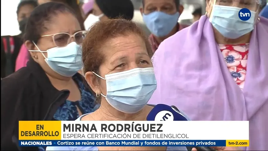 Testimonios de envenenados con dietilenglicol