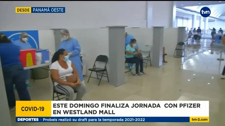 Vacunación de Westland Mall será hasta este domingo