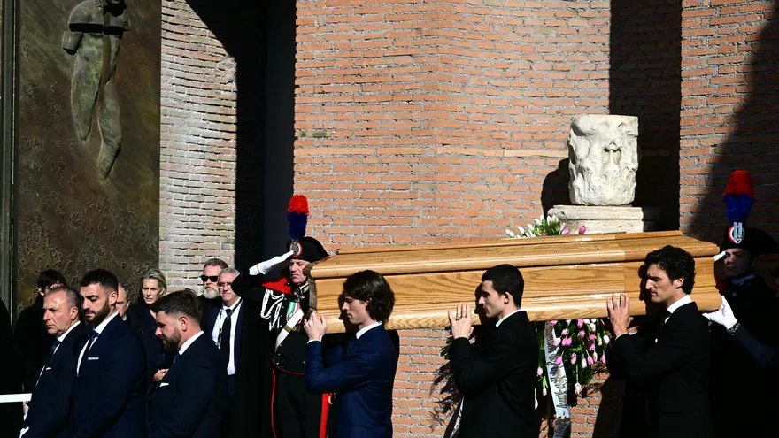 Funeral de Valentino en Roma