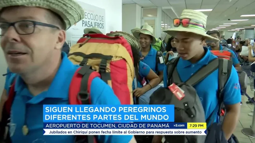 Peregrinos de África y América Central llegaron a Panamá para participar de la JMJ