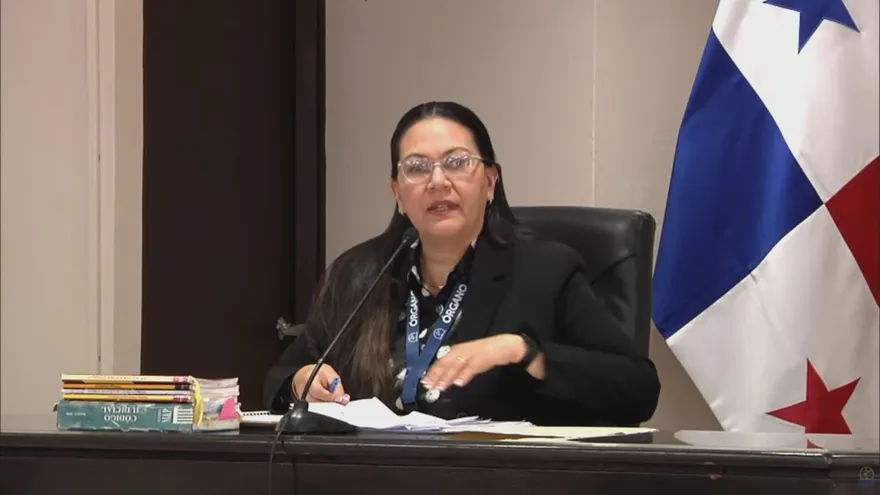 Juicio Odebrecht: La jueza Baloisa Marquínez.