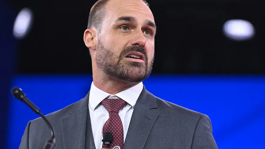 El político brasileño Eduardo Bolsonaro, hijo de Jair Bolsonaro