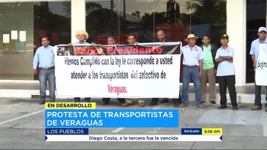 Transportistas de Veraguas piden una respuesta a la ATTT