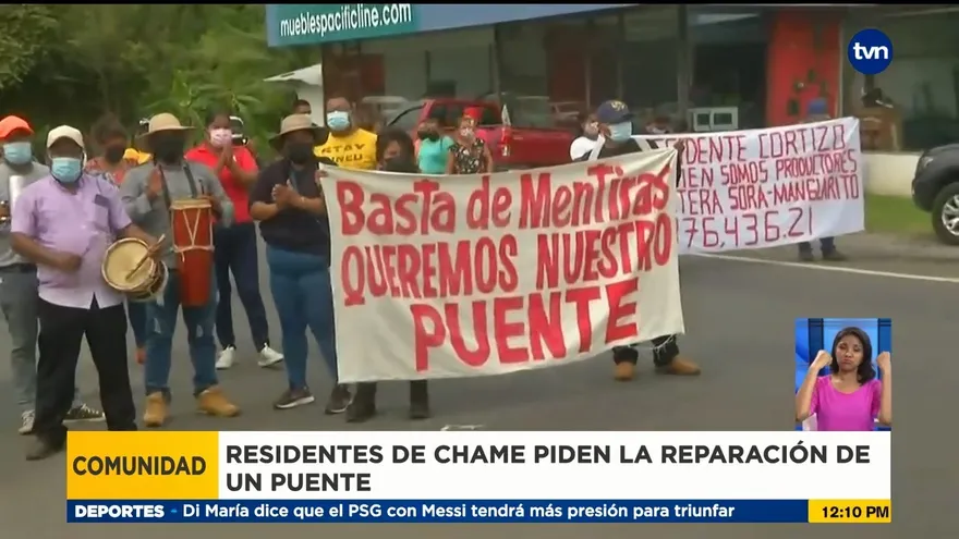 Cierre de calle perjudica tránsito en la Vía Interamericana