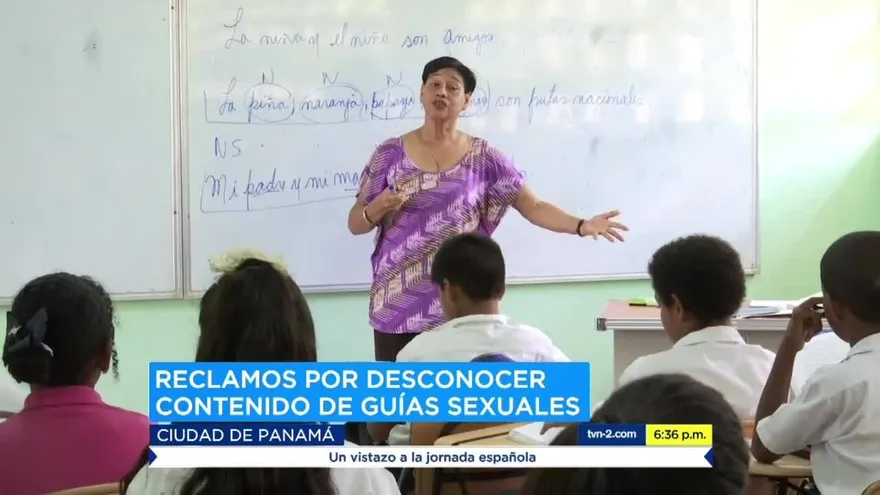 Padres de Familias dicen desconocer contenido de las guías de educación sexual