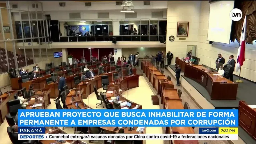 Aprueban en primer debate ley que busca inhabilitar a empresas condenadas