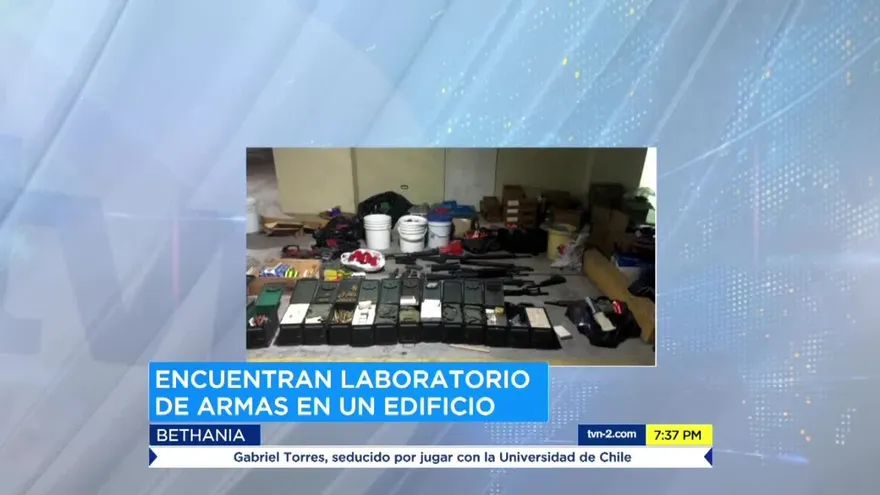 Encuentran laboratorio de armas en un edificio en Bethania