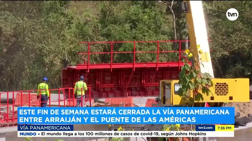Cerrarán la vía Panamericana este fin de semana