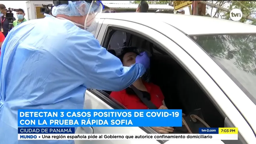 Detectan 3 casos positivos de covid-19 con la prueba rápida Sofia