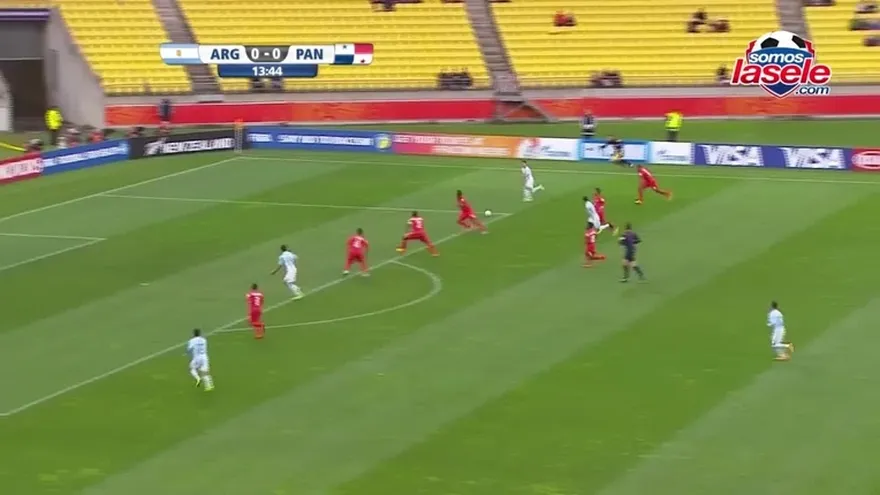 Argentina 1-0 Panamá, Correa Min. 14