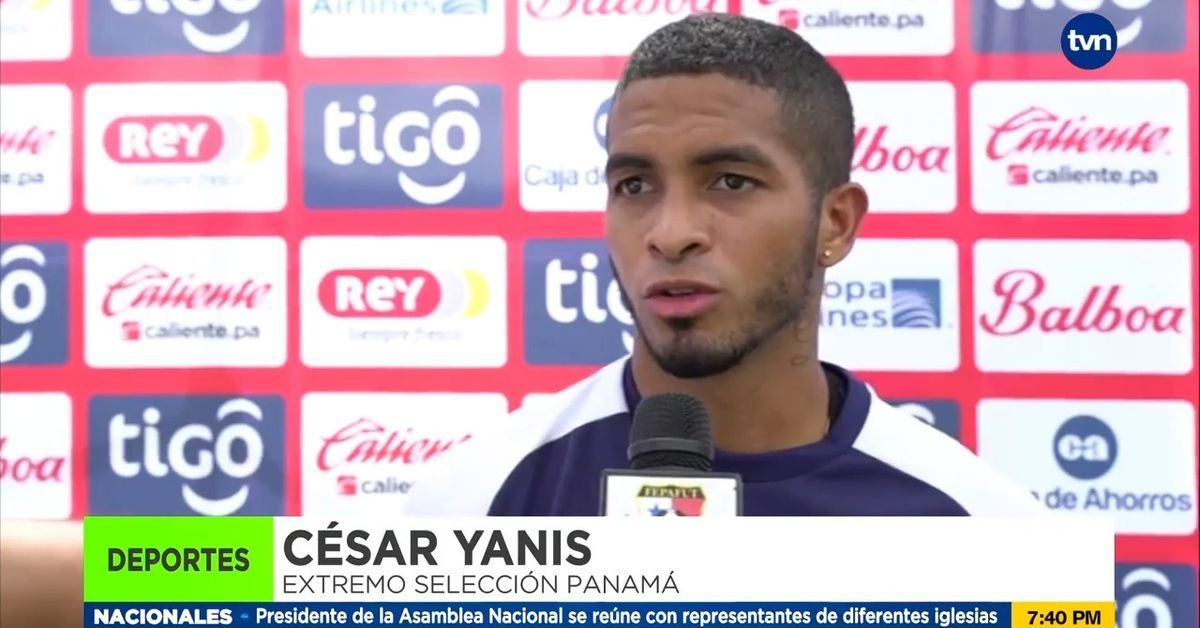 COPA ORO: César Yanis representando a la Liga Panameña de Fútbol y ...