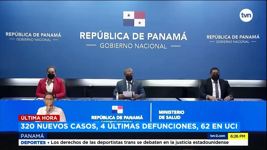 Rt por COVID-19 en Panamá aumentó a 1%,