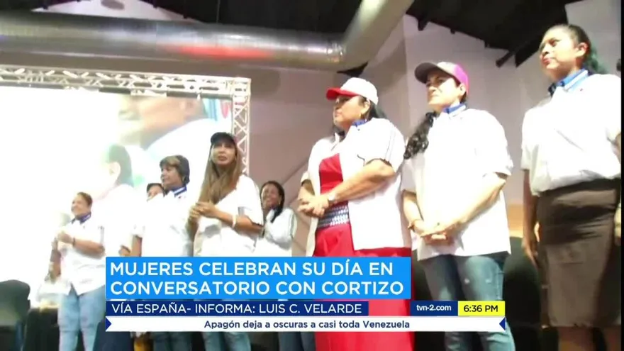 Mujeres conmemoran su día en evento con candidato presidencial Cortizo