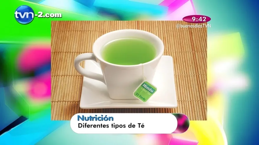 Segmento Nutrición " Los diferentes tipos de Té,Qué provecho se le puede dar "