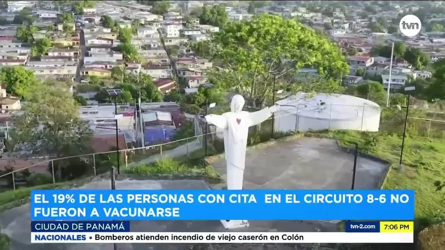 Aún faltan adultos mayores de 60 años por vacunarse en el 8-6 y 8-8