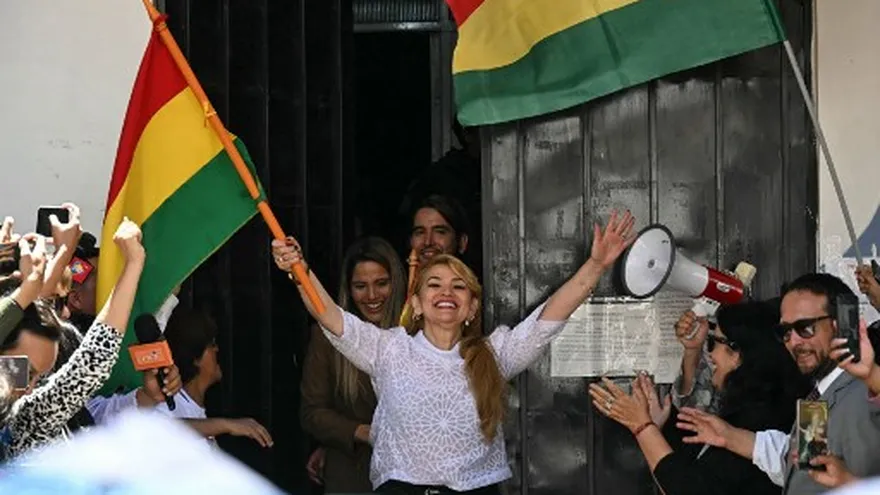 Exmandataria de Bolivia Jeanine Áñez