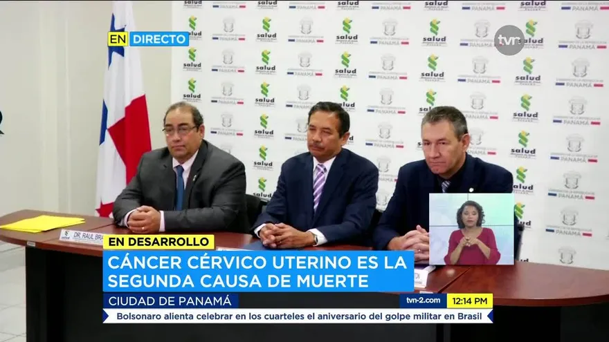 Brindan detalles de la campaña contra el cáncer cervicouterino