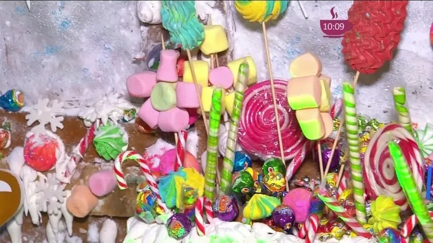 Una casa de  Gengibre ¡ Wao! Y no es la de la bruja de Hancel y Gretel