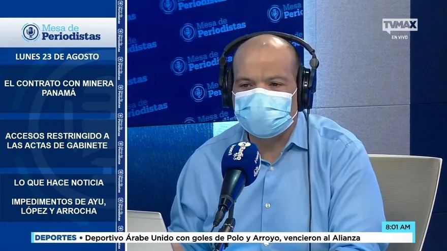 Mesa de periodistas 23 de agosto de 2021