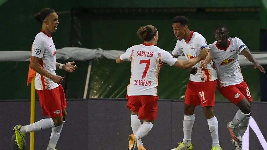 RB Leipzig elimina al Atlético Madrid en cuartos de Liga de Campeones