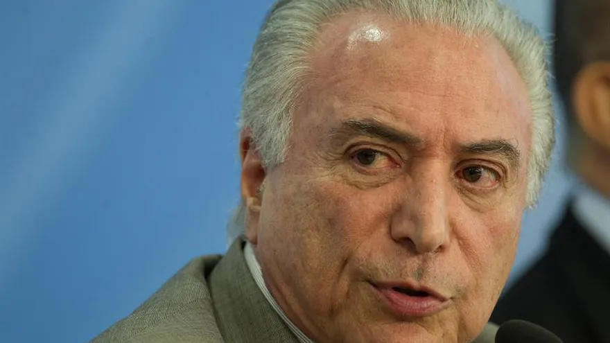 El presidente de Brasil, Michel Temer.