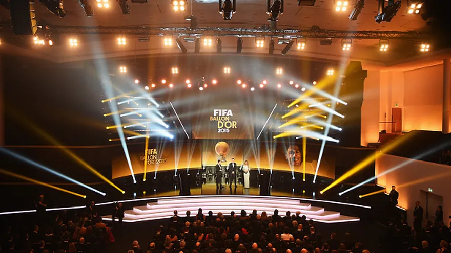 Ceremonia de entrega del Balón de Oro de FIFA