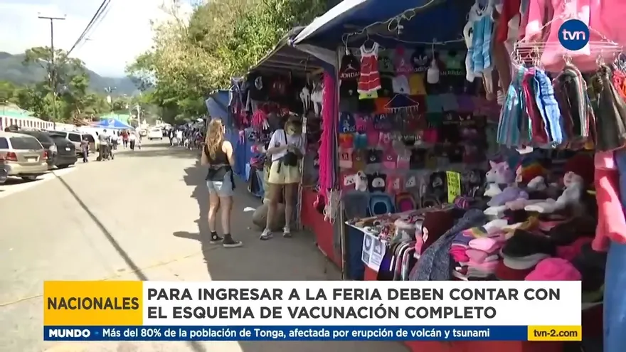 Esquema completo de vacunación a ingresar a la Feria de Boquete