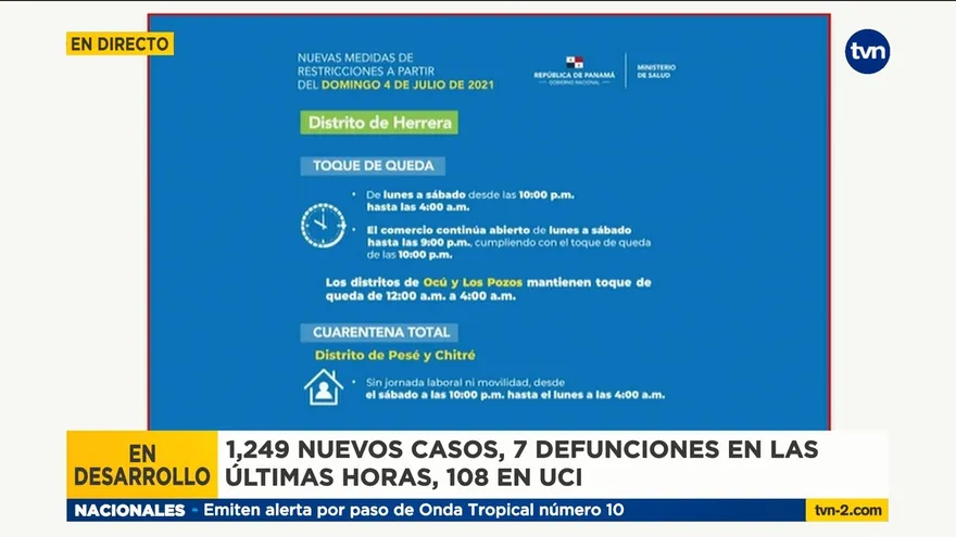 Imponen restricción de movilidad al distrito de Pesé desde el próximo domingo