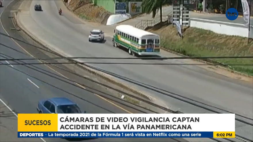 Captan choque en La Chorrera