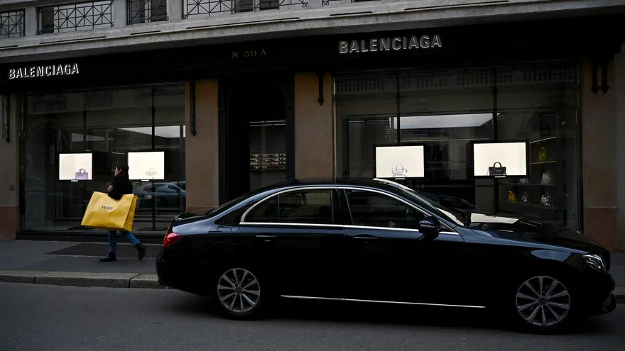 Una tienda de Balenciaga