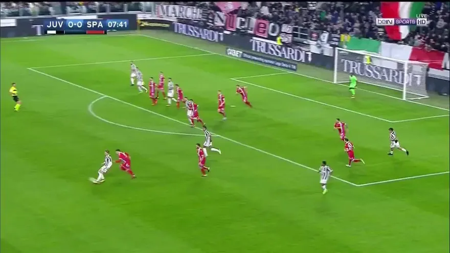 La Juventus vence por goleada al SPAL