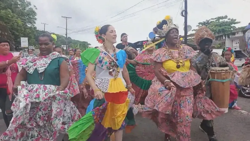 Portobelo celebra el Séptimo Festival de la Pollera Congo