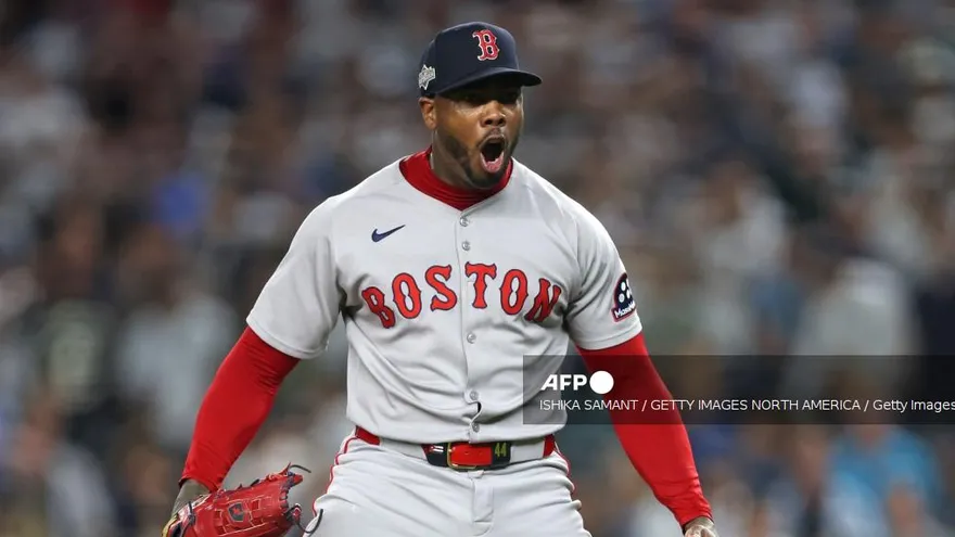 Aroldis Chapman cerrador de Boston Red Sox