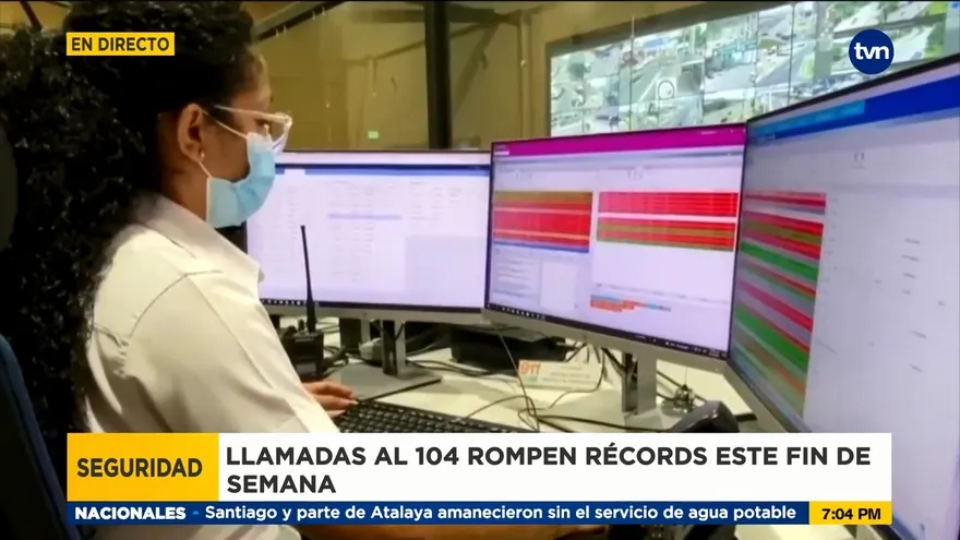 Récord de llamadas al 104